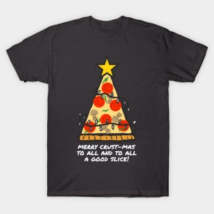 Christmas Tree Pizza T-Shirt